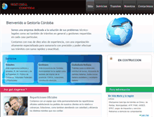 Tablet Screenshot of gestoriacordoba.com.ar